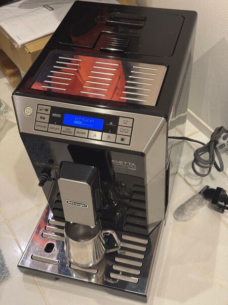 デロンギ 全自動コーヒーマシン エレッタ カプチーノトップ
