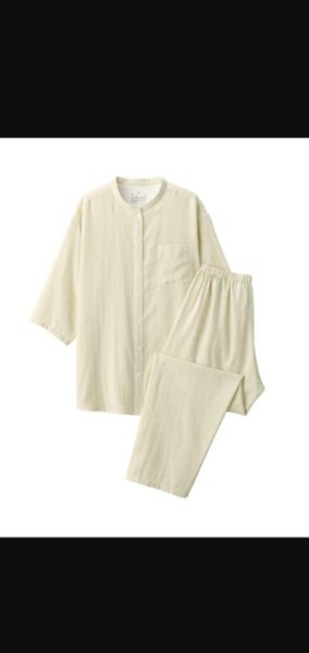 無印良品 薄手ガーゼ七分袖パジャマ レディースMサイズ