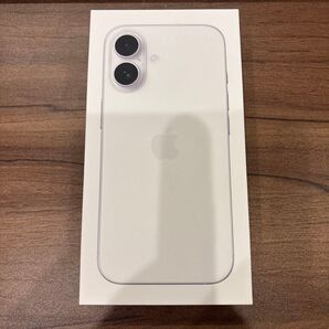 新品未開封 iPhone16 ホワイト 白 128GB SIMフリー
