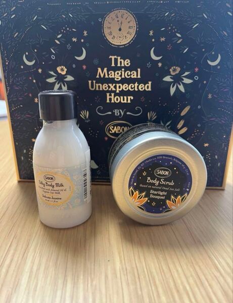 SABON ボディスクラブ ボディーミルク セット サボン
