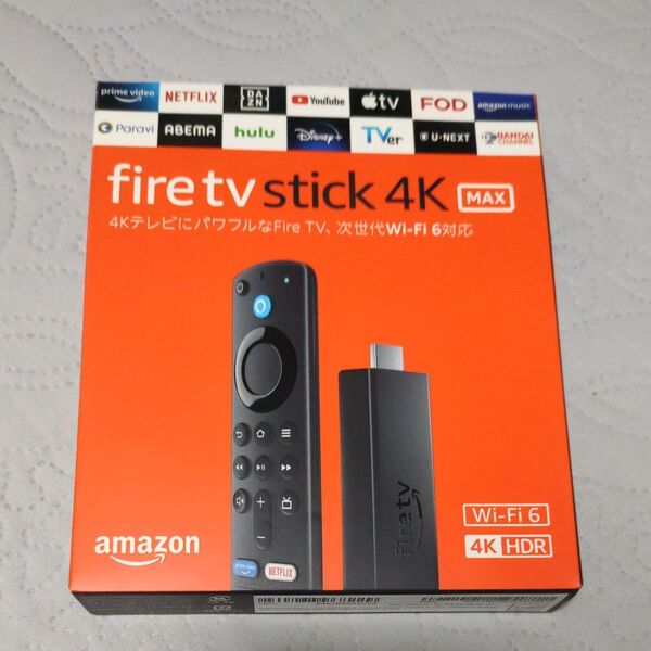 fire tv stick 4K MAX 新品未開封
