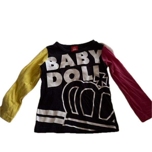 baby doll 100cm ベビド 長袖 Tシャツ ロンT