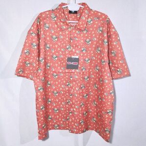 新品 柄シャツ XL トムとジェリー ビリビリ 総柄 半袖 アニメ ワーナー