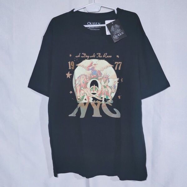 新品 Tシャツ 4L クイーン フレディマーキュリー 1977 ロック バンドT