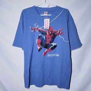 新品 Tシャツ XL スパイダーマン マーベル アメコミ アニメ 映画 刺繍