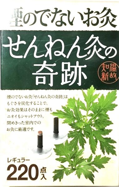 220点入 煙のでないお灸 せんねん灸の奇跡