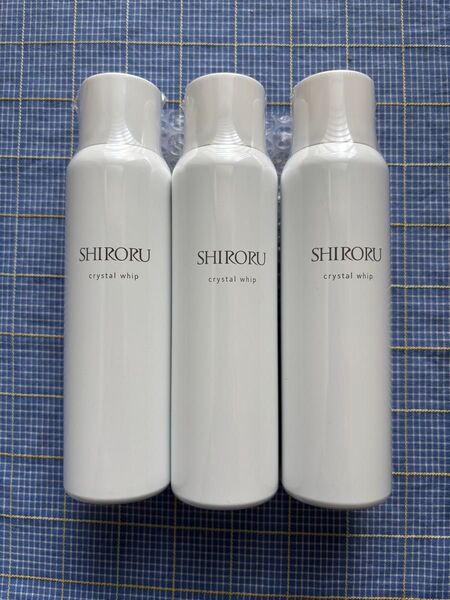 【3本入り】SHIRORU シロル クリスタルホイップ 120g