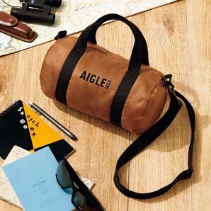 ビーパル付録【AIGLE エーグル× BE-PAL 2WAYはっ水 MINIボストン】2024年10月号 付録のみ匿名配送