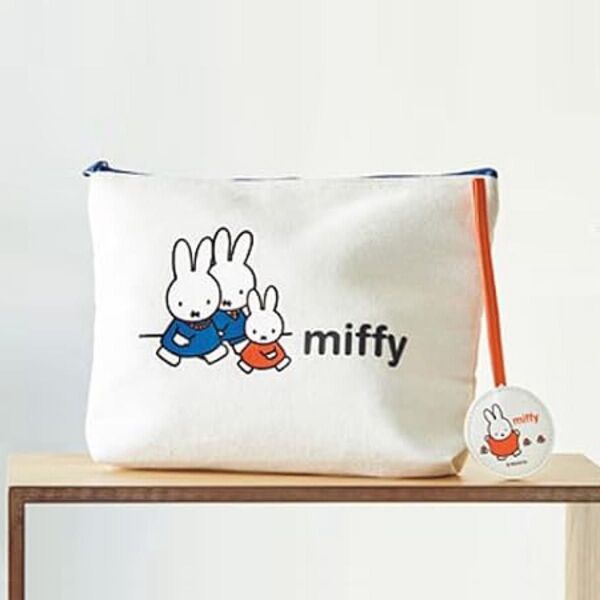 送料込★初めてのたまごクラブ 付録【miffy ミッフィー マタニテマークストラップ&母子手帳ポーチ】付録のみ匿名配送