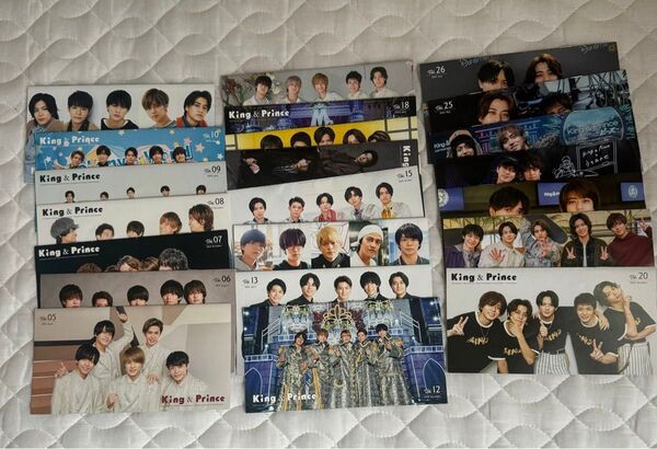 King & Princeファンクラブ 会報Vol.5〜Vol.26