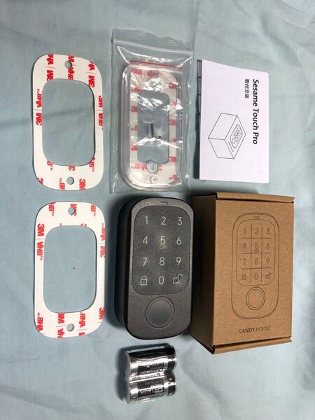 セサミタッチ Pro SESAME タッチプロ スマートロック SUICA PASMO スマホ 指紋 暗証番号で解錠