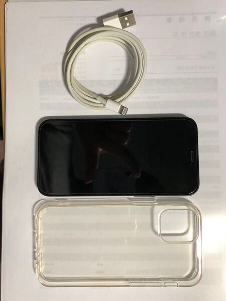 Apple iPhone 12 mini 64GB ブラック SIMフリー 美品 ネットワーク利用制限なし