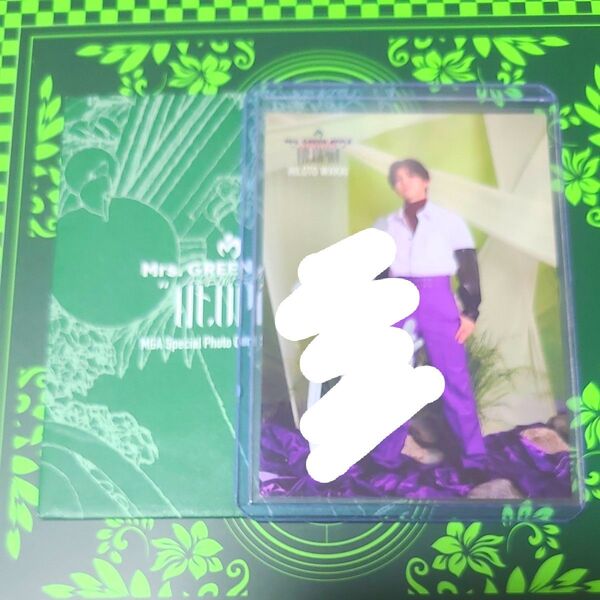 Mrs. GREEN APPLE若井滉斗・Utopiaサインフォトカ
