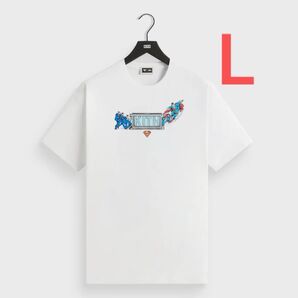 新品 Kith x Superman Booth Vintage Tee White L