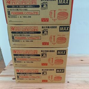MAX ターボドライバ用プラシートねじ PS3828MW 4箱セット