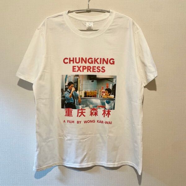 恋する惑星 Tシャツ Lサイズ 重慶森林 Tee 香港映画 ホワイト