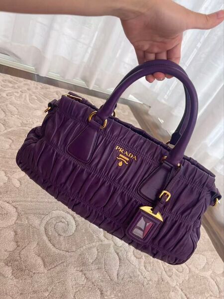 PRADA レザー 2WAY ハンドバッグ ショルダーバッグ プラダ