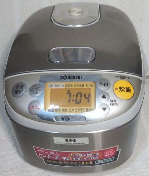 IH炊飯ジャー made in Japan 日本製 3合炊き 極め炊き ZOJIRUSHI 象印 NP-GD05 豪熱沸騰IH