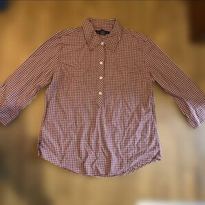 Abercrombie & Fitchアバクロ プルオーバーチェックシャツ