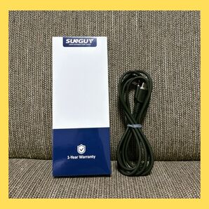 UNGUY USB-C to USB-C ケーブル 2M 100W 絡まない