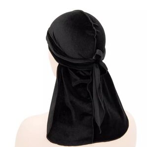 DURAG ドゥーラグ ベロア ベルベット ブラック