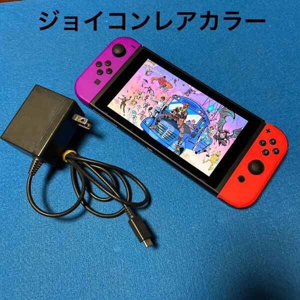Nintendo Switch本体 バッテリー強化版 アダプター付き ニンテンドースイッチ スイッチ 任天堂 switch