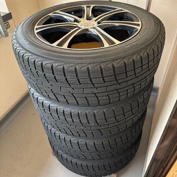 WEDS レオニス アルミホイール スタッドレスタイヤ 4本セット 215/60R1717インチ