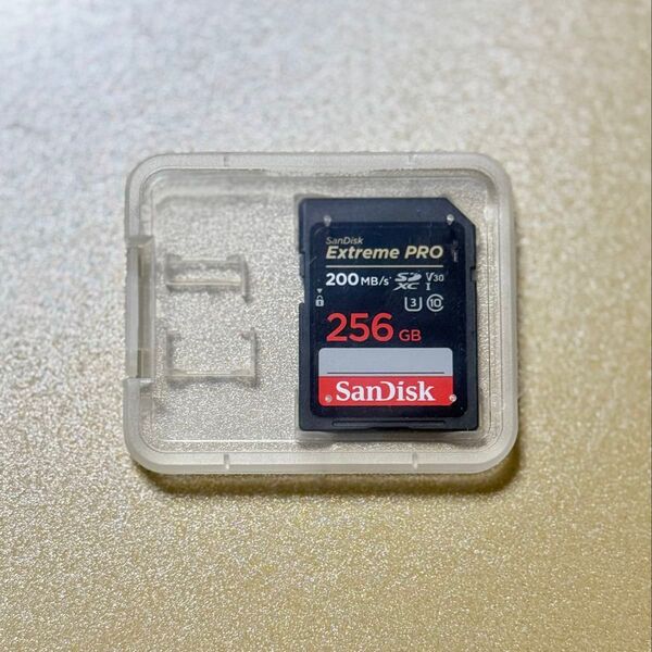 SanDisk Extreme PRO SDXCカード 256GB UHS-I Class10 V30