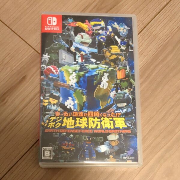 【Switch】 ま~るい地球が四角くなった!? デジボク地球防衛軍 EARTH DEFENSE FORCE