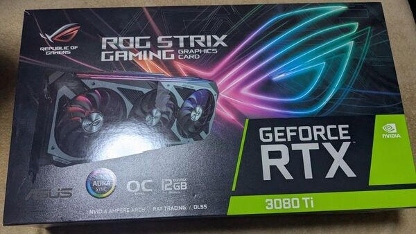 ASUS ROG STRIX RTX 3080Ti OC 12GB 動作確認済み