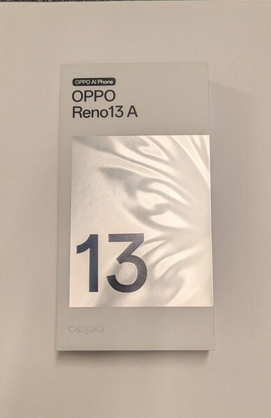 【新品】 OPPO Reno13 A ルミナスネイビー UQモバイル版 simフリー 8GB RAM 128GB ROM