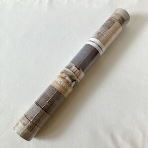 CHICHOME 壁紙シール 木目調シール ブラウン カッティングシート 木目 ボード柄 45cm×6m リメイクシート 厚み