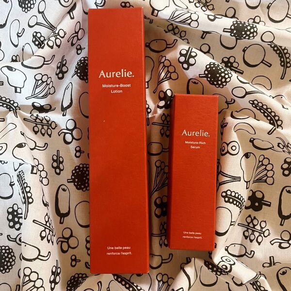 Aurelie オレリー モイスチャー ブーストローションリッチセラム 2点セット