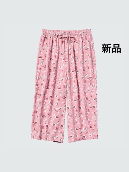 新品 ユニクロ UNIQLO ムーミン レーヨン リラコ ピンク Mサイズ