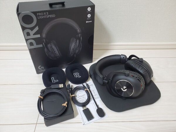 LOGICOOL PRO X 2 LIGHTSPEED G-PHS-005WLBK ロジクール ゲーミング ヘッドセット