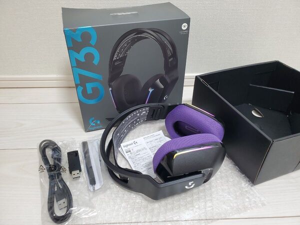Logicool G733 LIGHTSPEED ロジクール ワイヤレス ゲーミング ヘッドセット