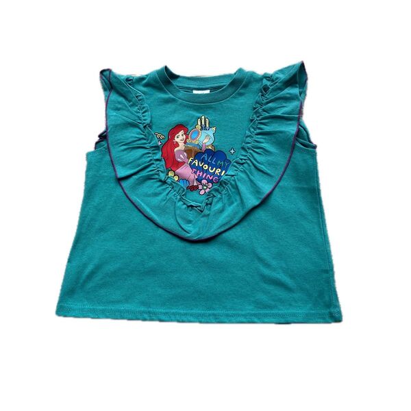 新品 しまむら littc リトシー ディズニー プリンセス Tシャツ トップス 90cm カットソー 女の子