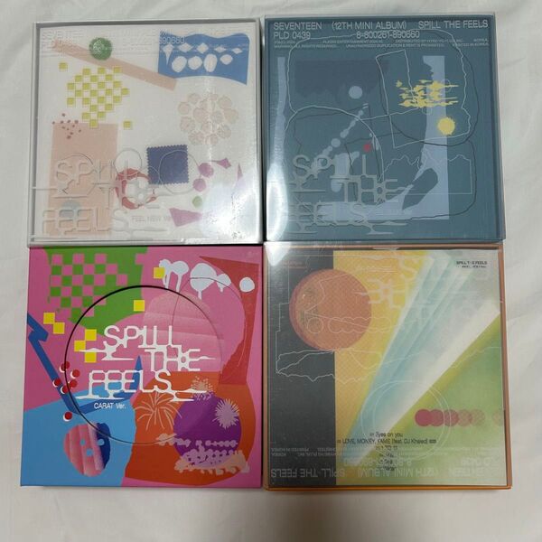 SEVENTEEN SPILL THE FEELS CD トレカ付