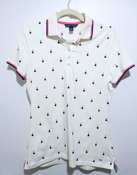 TOMMY HILFIGER トミーヒルフィガー 半袖 ポロシャツ ゴルフウェア M