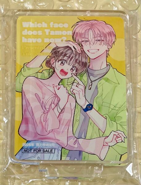 ★抽プレ・当選品★ 多聞くん今どっち!? 師走ゆき アクリルスタンド 花とゆめ アクスタ 懸賞 非売品