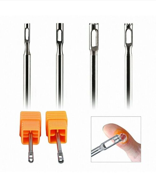 ラローナ LALONA フットケア ウオノメビット プロ用ビットギザギザ 2.3mm 角質ビット 魚の目 胼胝