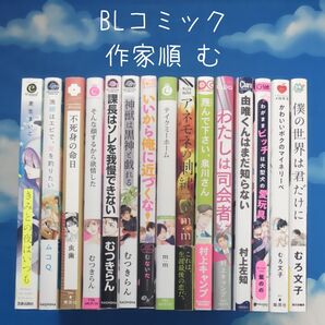 TYM09 BLコミックス 作家順 む 15冊 バラ可