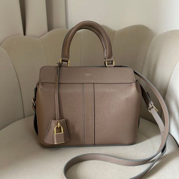 CELINE セリーヌ スモール カバドゥフランス ブラウン