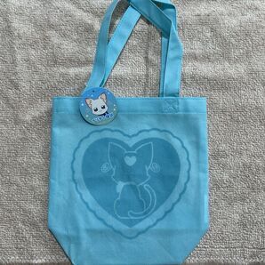 袋のみ わんだふるぷりきゅあ プリティストア プリティ猫袋 ユキ エコバッグ