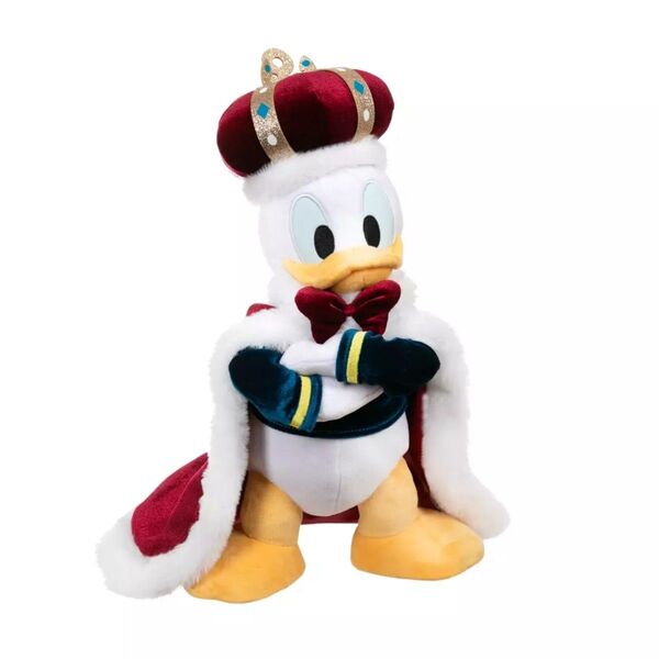 ドナルドダック ぬいぐるみ 海外ディズニーストア限定 バースデー キング