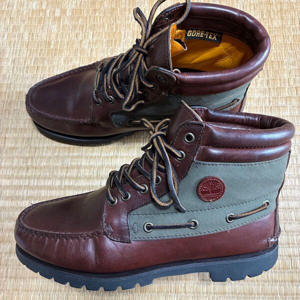 Timberland 7eye Gore-Tex 90s 27.0cm ティンバーランド モカシンチャッカブーツ ビーブロ