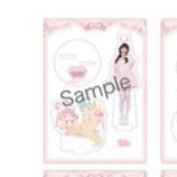 島村嬉唄 きゅるりんってしてみて サンリオ ピューロランド アクリルスタンド