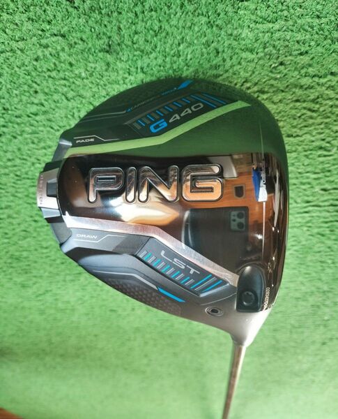 【美品】PING G440 LST ドライバー PING TOUR 2.0 CHROME 65 9度 S ヘッドカバーレンチ付き
