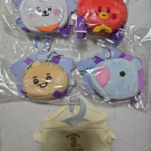 BT21 たっとんぬいぐるみ用リュック パーカー セット