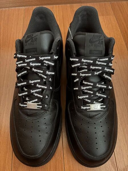 Supreme × Nike Air Force 1 Low "Black"